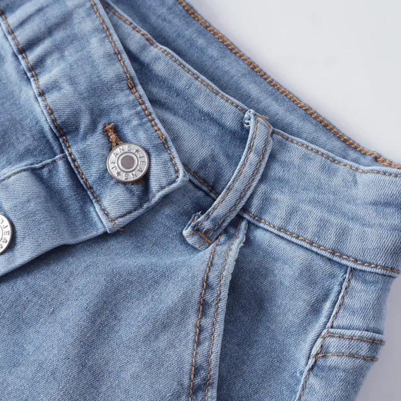 Side Snap Denim