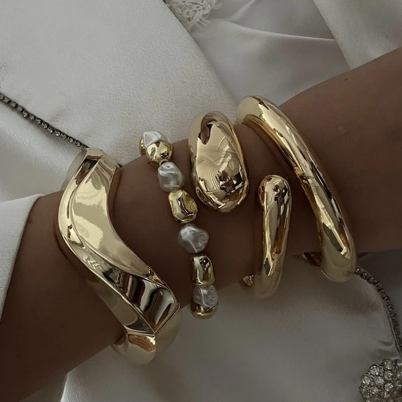 Sculpted Bangles